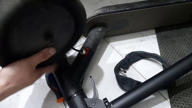 Ремонт переднего колеса электросамоката своими руками