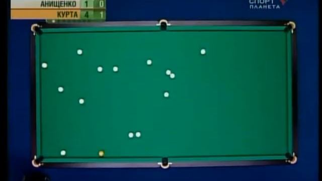 Бильярд |  Анищенко vs Курта [billiard planet tv]