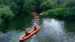 Сплав по реке Воря. (Клязьминская).
Маршрут выходного дня. Рюкзак Впечатлений.