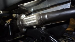 Stels Guepard 650 2017, переделка глушителя