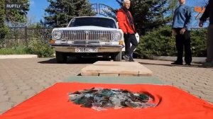 Спортсмен из ДНР показал экстремальный силовой номер к 80-летию Победы