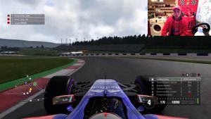 F1 2017 codemasters ps4 -мои моменты ГП Австрии в онлайн чемпионате!