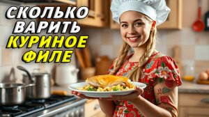Сколько варить куриное филе