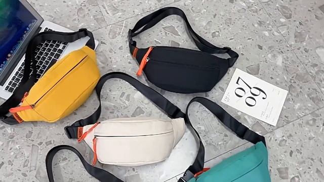 ✅ Поясная текстильная сумка PP-34 #оптом в интернет-магазине «Сумкины Будни» Sumkinybudnu.ru