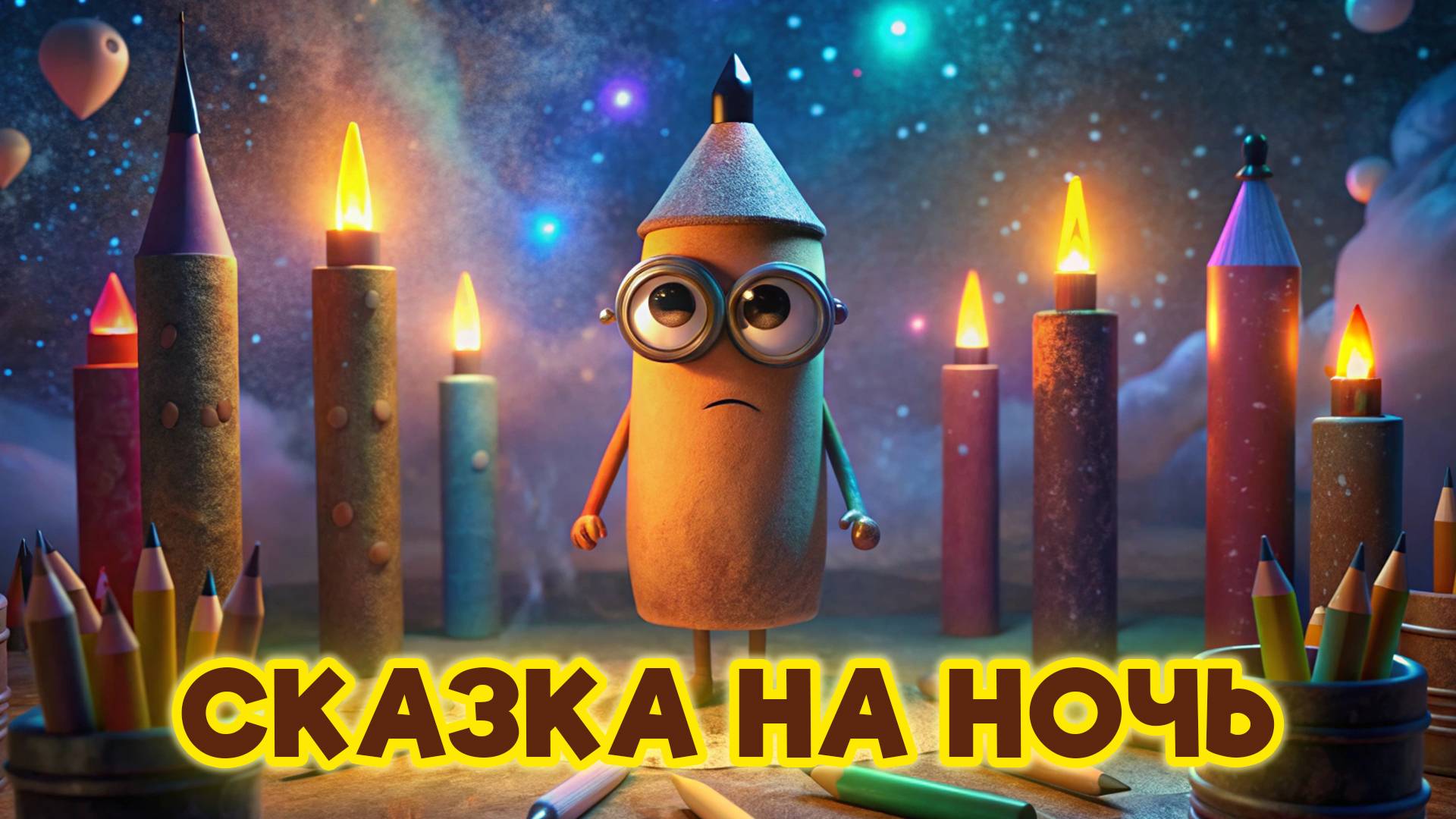 СКАЗКА НА НОЧЬ ✏️ Старый карандаш — трогательная сказка для детей | Детские сказки перед сном