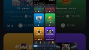 17 Июля комбо хомяк Hamster Kombat combo 17.07.2024  новое комбо на хомяка новые карточки