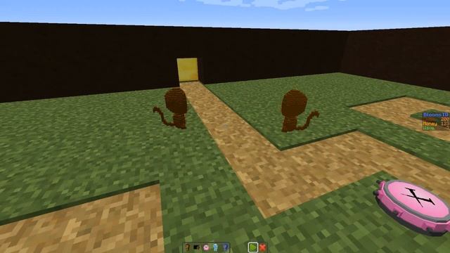 СУМАСШЕДШАЯ ОБЕЗЬЯНА В MINECRAFT - [ МИНИ ИГРЫ ] смотреть онлайн