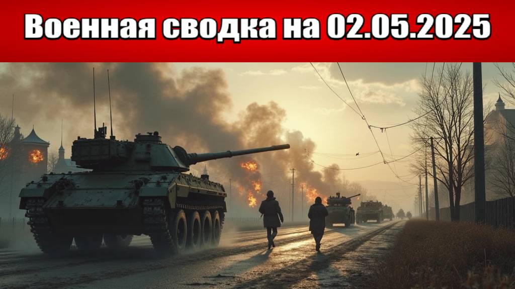 «Российская авиация и артиллерия начали бомбить центр Покровска!»: Военная сводка на 02.05.2025