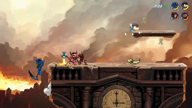 Brawlhalla | играю с другом