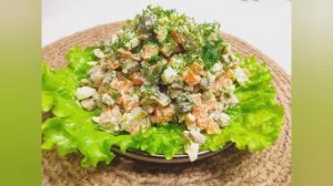 Грибы и вареная Морковь❗ Мега вкусный САЛАТ❗