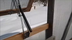 Небывалый снегопад, но быстро растаял после дождя