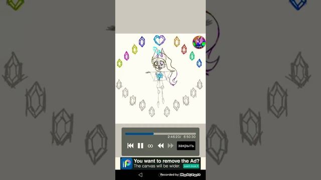 |Speedpaint| Анджела (ч.о)