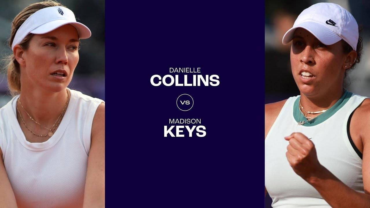 25.05.2024. Даниэль Коллинз - Мэдисон Киз. WTA Strasbourg. Danielle Collins - Madison Keys
