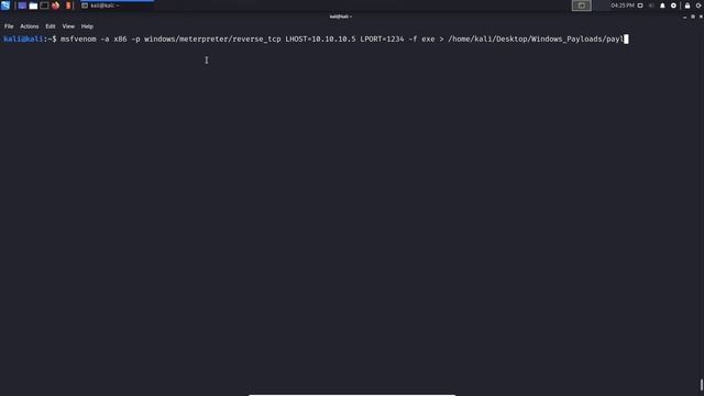 15. Generating Payloads With Msfvenom