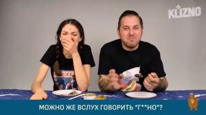 Итальянцы пробуют космическую еду. Реакции))))))))