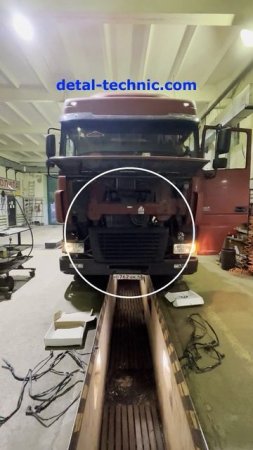 Замена жгутов электропроводки DAF 95 42 #shorts