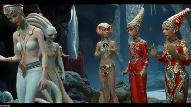 The Sapphire Depths: Mermaid’s Legacy | AI-Generated Scene Video 241