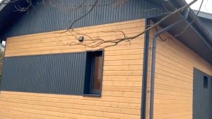 УСТАНОВКА СКАНДИНАВСКОЙ ДОСКИ НА ДЕРЕВЯННОМ ДОМЕ
