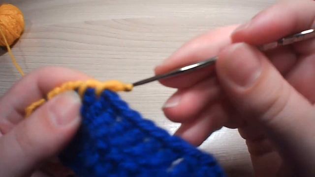 УЗОР "РАЧИЙ ШАГ" для обвязки края/"CRAB STEP" PATTERN for binding the edge
