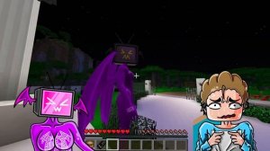 МАЙНКРАФТ НО НОЧЕВКА С ВЛЮБЛЕННЫМИ ДРАКОН ТВ ВУМЕН В МАЙНКРАФТ! КРАСЯ DRAGON TV WOMAN MINECRAFT