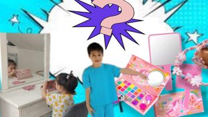 Полезные привычки. Видео для детей. Алина хочет только краситься😱😁