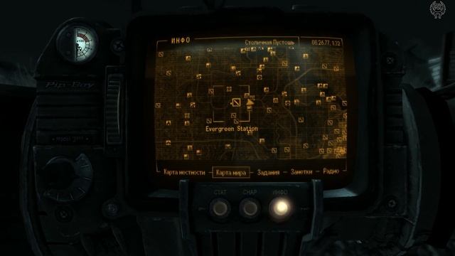 Fallout 3 Зачистка мира № 44 Электроснабжение Хэнка Military Checkpoint 03