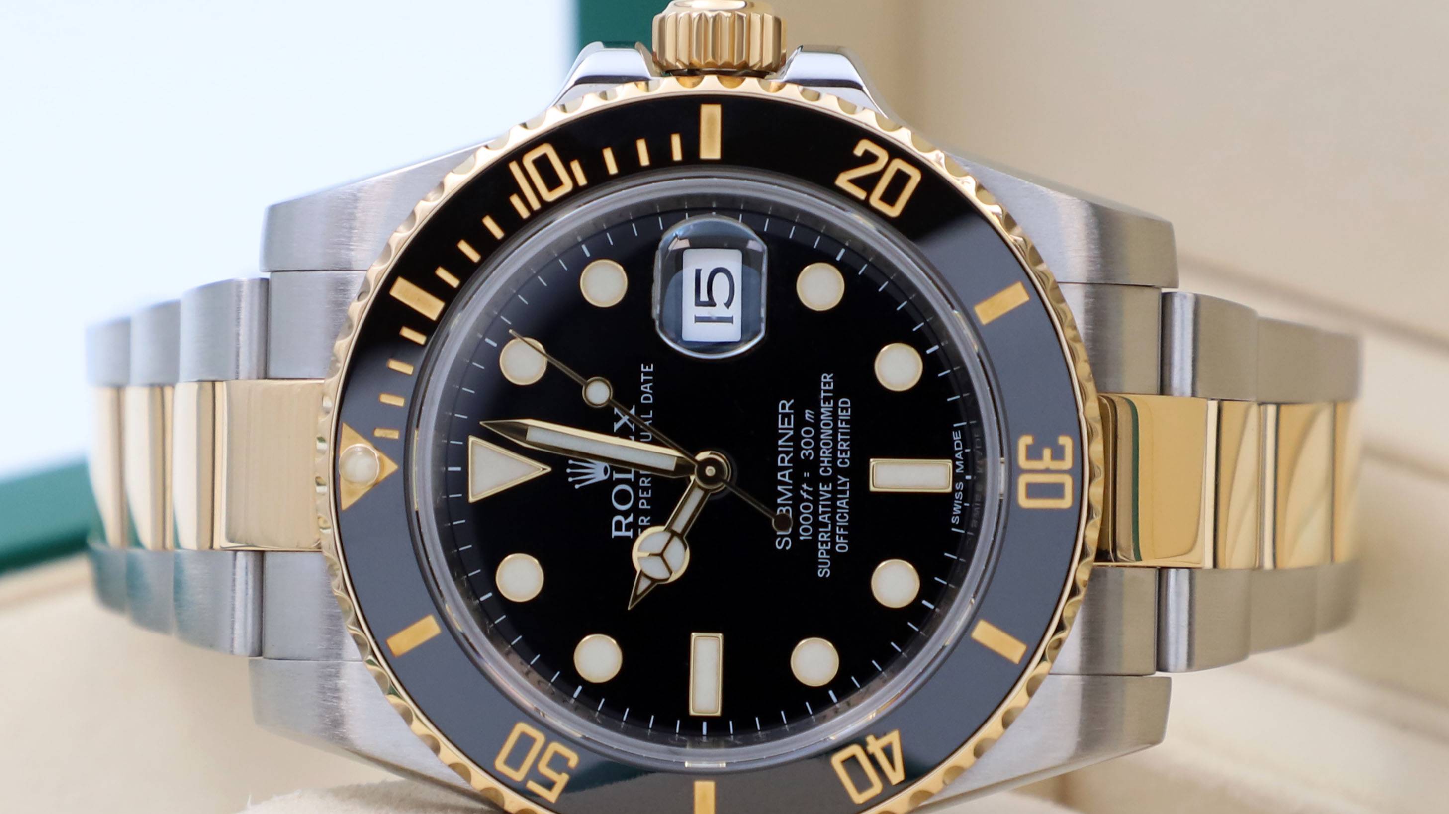 Rolex Submariner Date 40 mm 116613LN смотреть онлайн