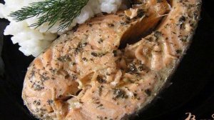 Форель в соусе терияки с базиликом