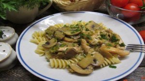 Куриное филе с шампиньоном и розмарином
