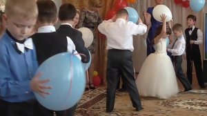 Выпускной 2015 Танец с шарами.
