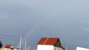 Радуга после дождя#шашлычки