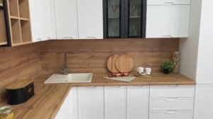 Кухня с интегрированной ручкой Арка – гармония в каждой линии 🤍