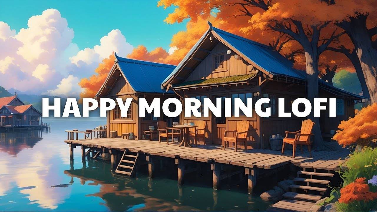🥭Peaceful Morning by the Japanese Sea 🌊 Lo-fi Beats for a Calm Start & Healing Vibes