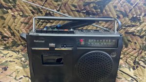 Кассетный проигрыватель National RQ-538 Boombox Radio AS-IS FS из ЯПОНИИ-1974-год