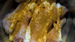 Куриные голени карри