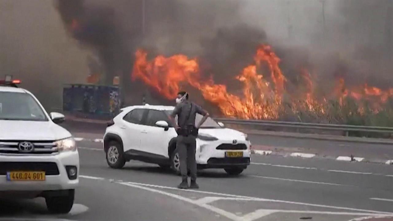 В Израиле военные подключились к тушению мощных природных пожаров