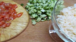 Салат с форелью