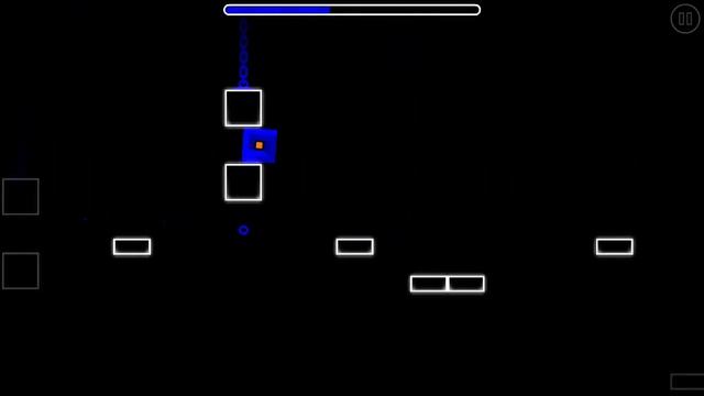 Geometry Dash прошёл Base after base на 3 монеты.