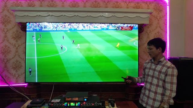 Lắp tivi xiaomi A Pro 75 inches tại địa chỉ ngõ 254 phố Văn Cao