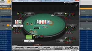 Разбор покер раздач с учеником на лимитах NL20 – NL30