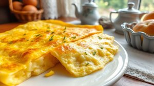 Омлет как в садике — пушистый, нежный и безумно вкусный!