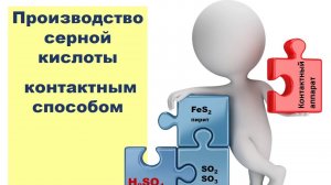 Производство серной кислоты контактным способом