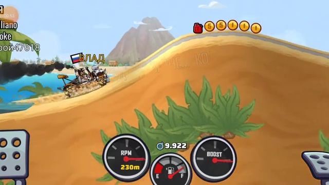 Hill Climb Racing 2 Путешествие на пальцах. Гоночный грузовик