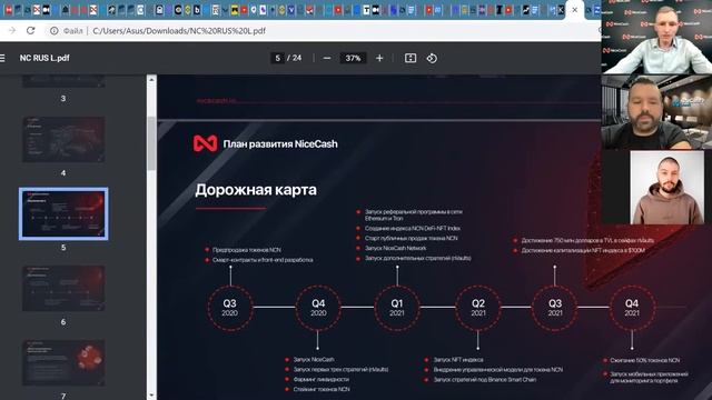 NiceCash Network Первый технический вебинар с разработчиками