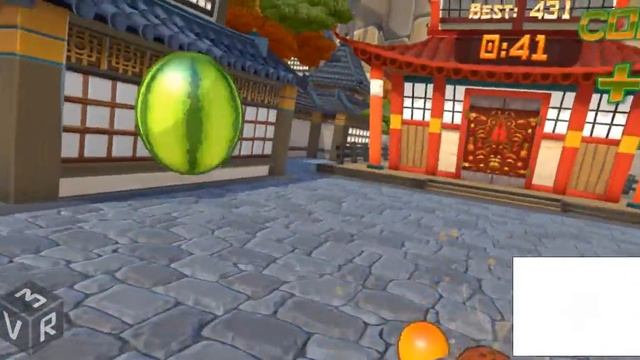 [HTC VIVE] Играем в Fruit Ninja VR!