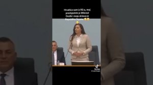 Хрватица подржава Милорада Додика и Републику Српску! Само да се зна да има нормалних особа!.mp4