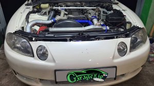 TOYOTA SOARER ФИНАЛ сборки, ЗАПУСК 1JZ-GTE TT