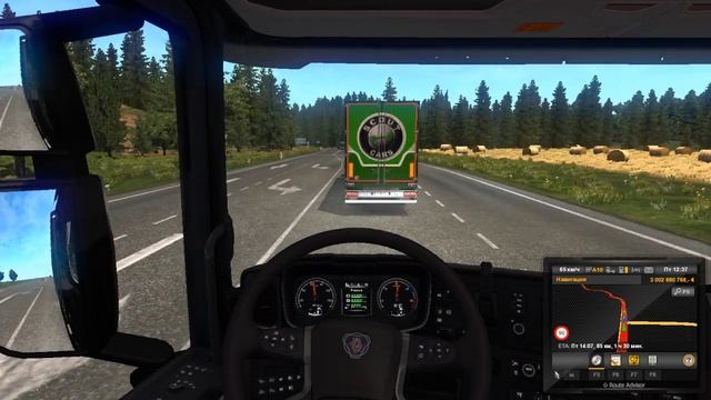 ETS 2. Рейс из Вены в Брно