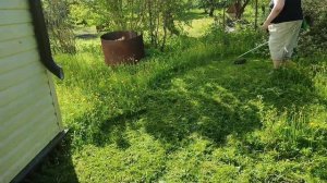 Обзор аккумуляторного триммера Greenworks, зарядного устр?