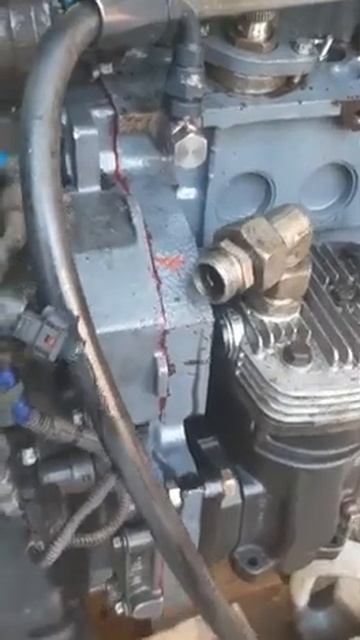 Пуск двигателя Deutz BF6M1013FC после ремонта смотреть онлайн